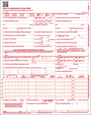 Insurance Claim Forms